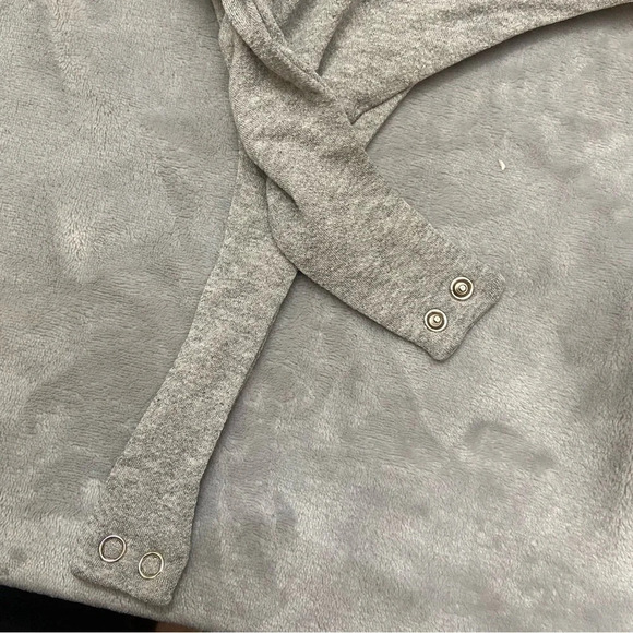 Naked wardrobe NW tank bodysuit heather gray 21026 - Picture 12 of 14